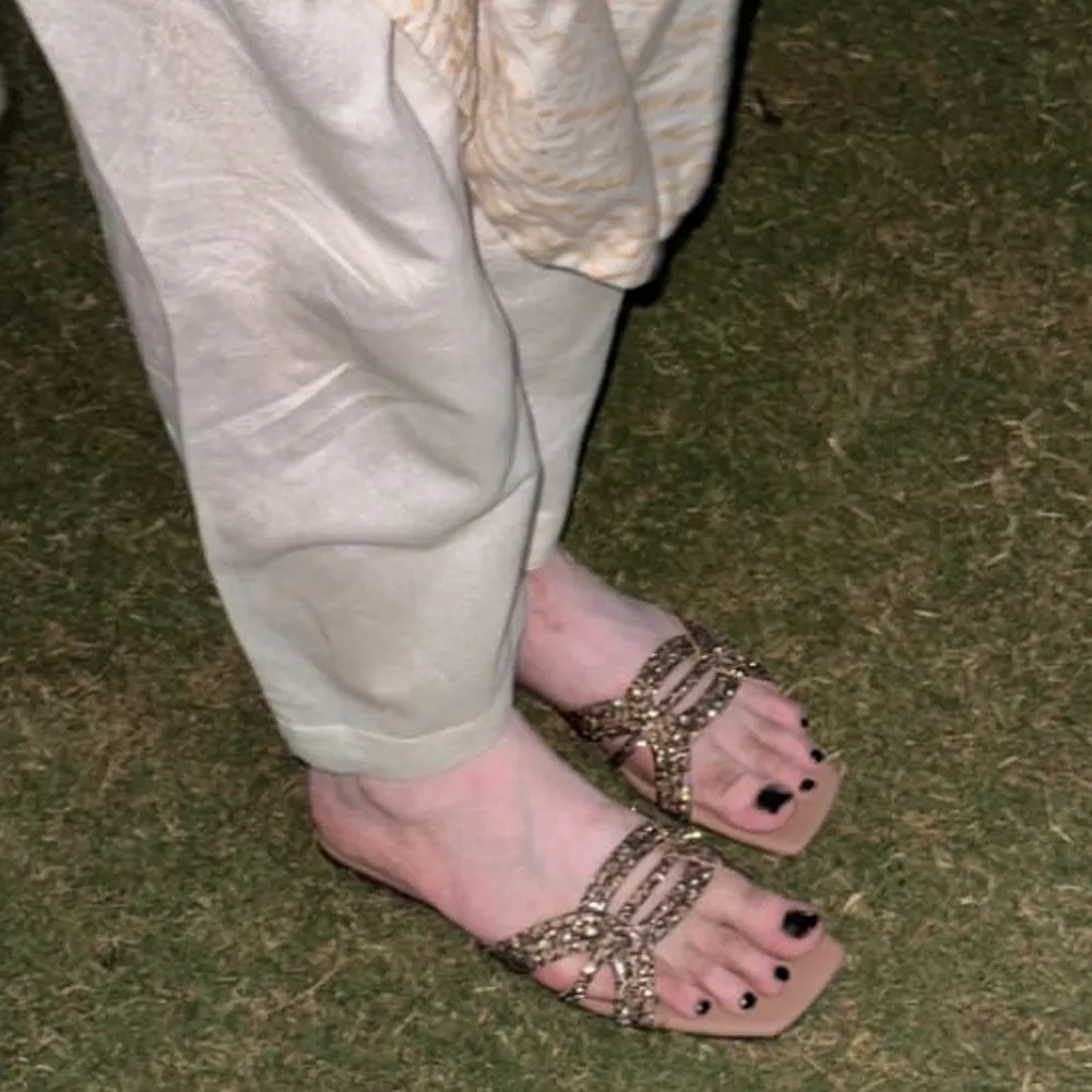 Gold Embellishment Flats