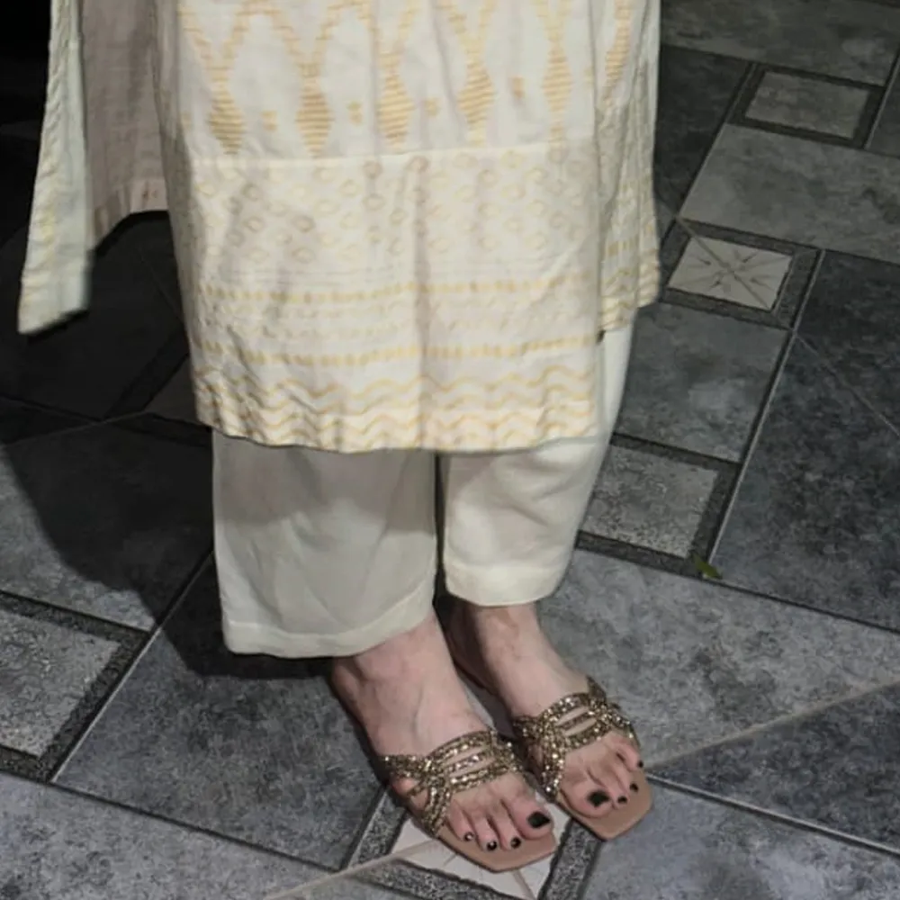 Gold Embellishment Flats - Image 2